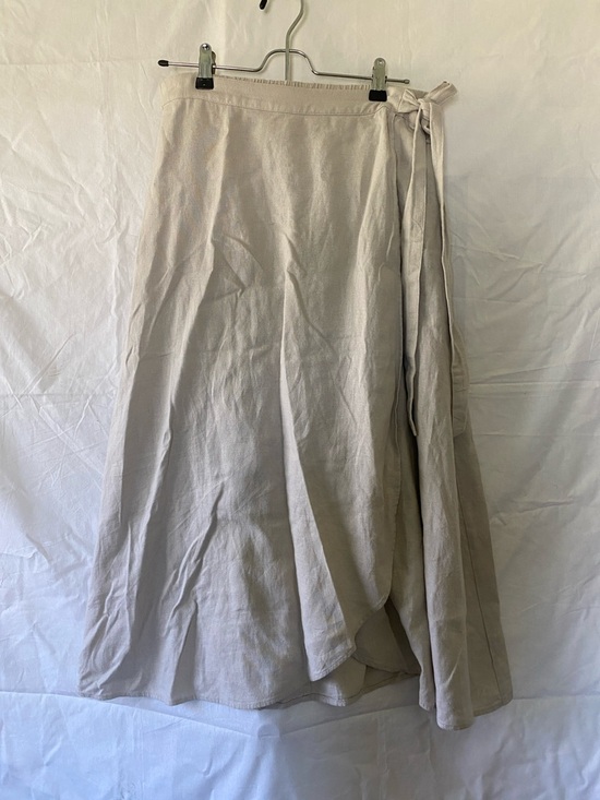 J. Crew Dresses & Skirts - J. Crew Neutral Beige Wrap Maxi Skirt